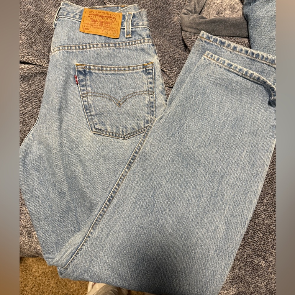 Vintage Levi’s 550 relaxed straight Jean 30x30